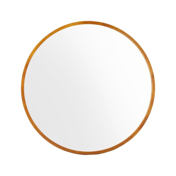 HomeDiscount-Wall Mirror Wooden Makeup 80cm