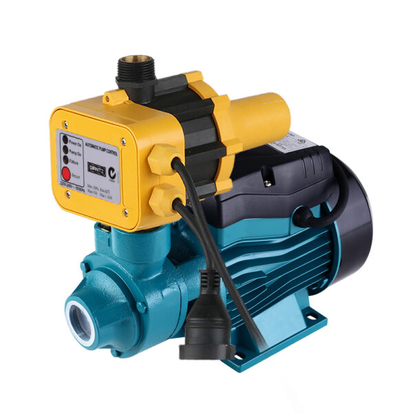 HomeDiscount-Peripheral Water Pump Garden Boiler Car Wash Electric Irrigation QB60 Yellow