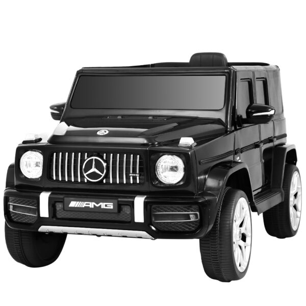 HomeDiscount-Kids Electric Ride On Car Mercedes-Benz Licensed AMG G63 Toy Cars 12V Black