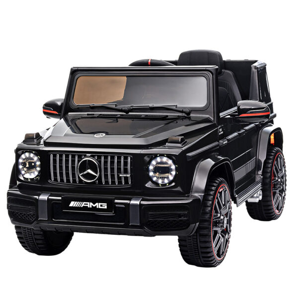 HomeDiscount-Kids Electric Ride On Car Mercedes-Benz Licensed AMG G63 Toy Cars Remote Black