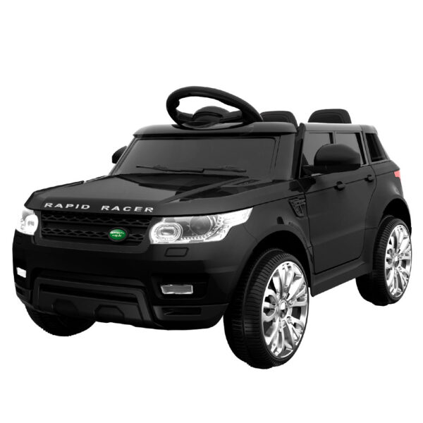 HomeDiscount-Kids Electric Ride On Car SUV Range Rover-inspired Cars Remote 12V Black