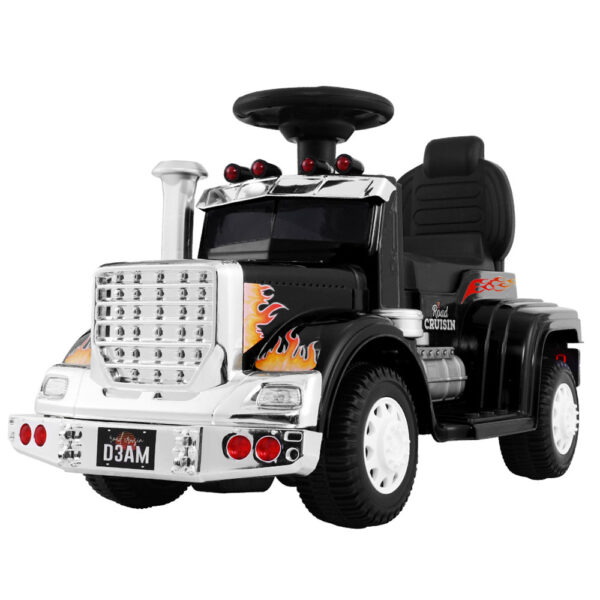 HomeDiscount-Kids Electric Ride On Car Truck Motorcycle Motorbike Toy Cars 6V Black