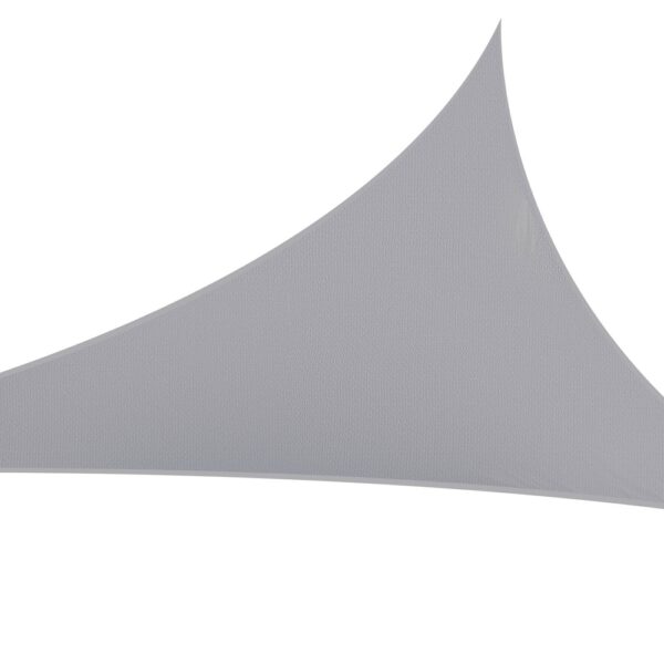 HomeDiscount-Waterproof Shade Sail Shade cloth Triangle Canopy 220GSM 4x4x4m