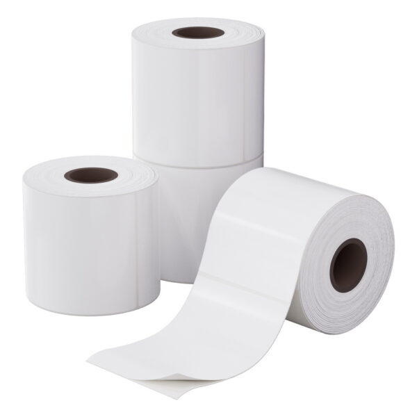 HomeDiscount-4 Rolls Direct Thermal Labels Paper Printer Paper BarcodeÂ Shipping Stickers