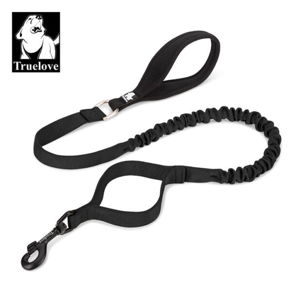 HomeDiscount-Military Dog Leash 1.5 cm width and 1.4 m length - Black S