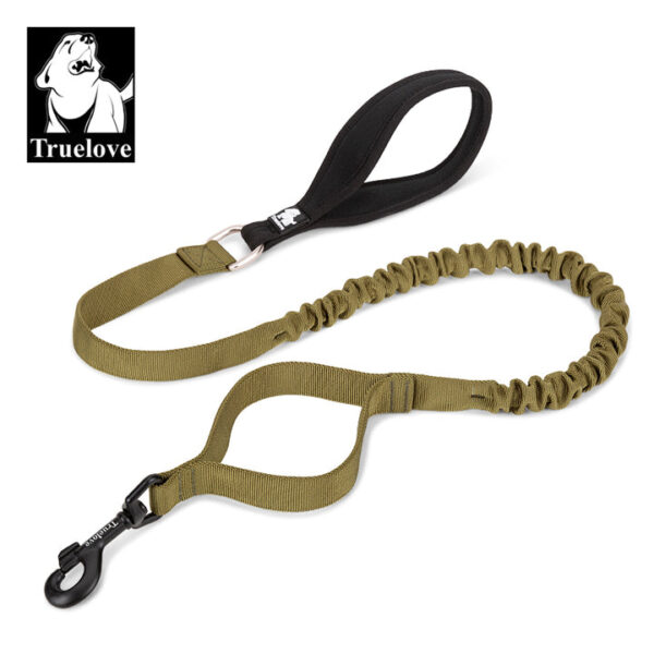 HomeDiscount-Military Dog Leash 2.5 cm width and 1.4 m length - Army Green L