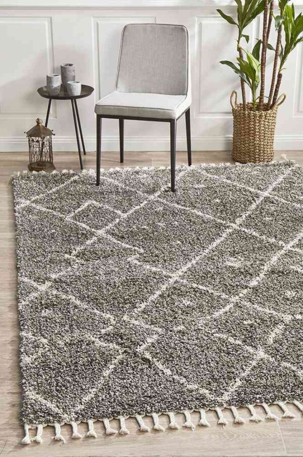 HomeDiscount-Saffron 44 Grey by Rug Culture - 330X240CM - RECTANGLE