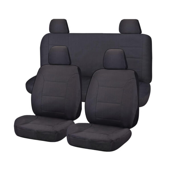 HomeDiscount-Seat Covers for NISSAN NAVARA D23 SERIES 1-2 NP300 03/2015 - 10/2017 DUAL CAB FR