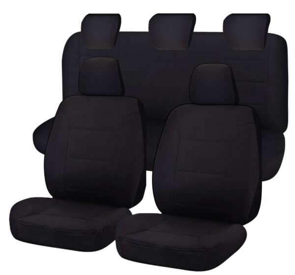 HomeDiscount-Seat Covers for MAZDA BT-50 FR UR 09/2015 - 06/2020 DUAL CAB FR BLACK CHALLENGER