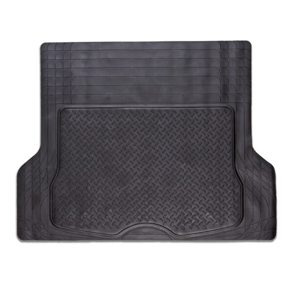 HomeDiscount-CMT Rubber Boot Mat Black 144 x 109.5cm.