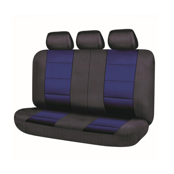 HomeDiscount-UNIVERSAL REAR SEAT COVERS SIZE 06/08S BLUE EL TORO SERIES II