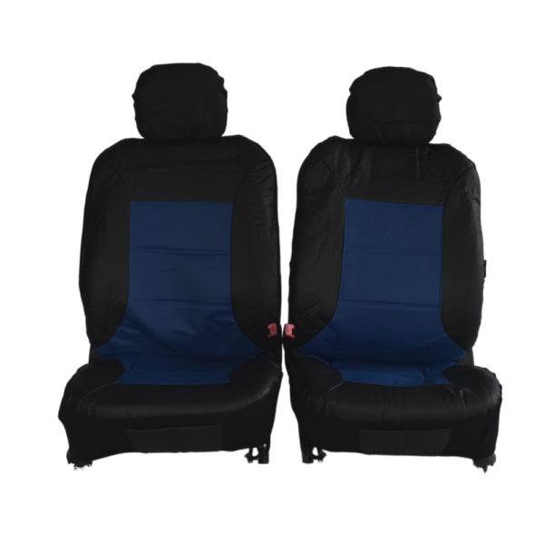 HomeDiscount-UNIVERSAL FRONT SEAT COVERS  SIZE 30/35 BLUE EL TORO SERIES II