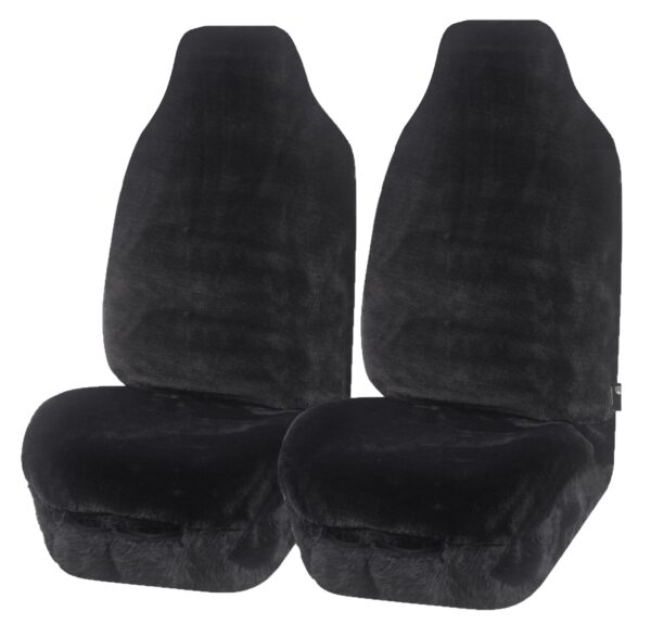 HomeDiscount-Universal Finesse Faux Fur Seat Covers - Universal Size