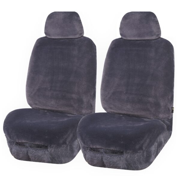 HomeDiscount-Universal Finesse Faux Fur Seat Covers - Universal Size