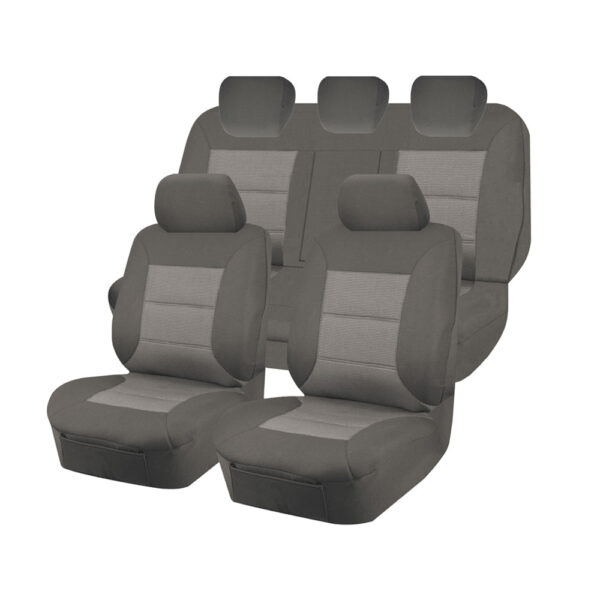 HomeDiscount-Seat Covers for MAZDA BT-50 FR UR 09/2015 - 06/2020 DUAL CAB FR GREY PREMIUM