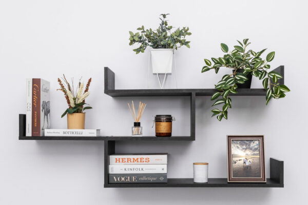 HomeDiscount-ZURICH MULTI LEVEL SHELF KIT (NORDIC ASH)