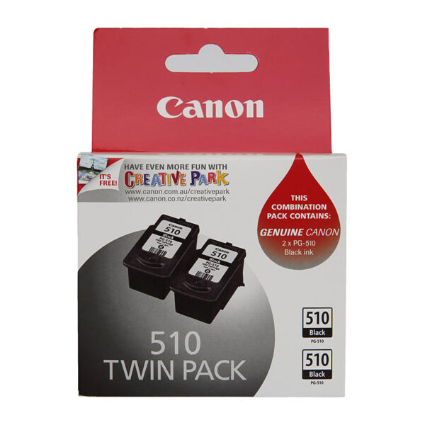 HomeDiscount-PG510 Black Ink Twin Pack