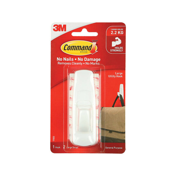 HomeDiscount-COMMAND Hook 17003ANZ Large Box of 6