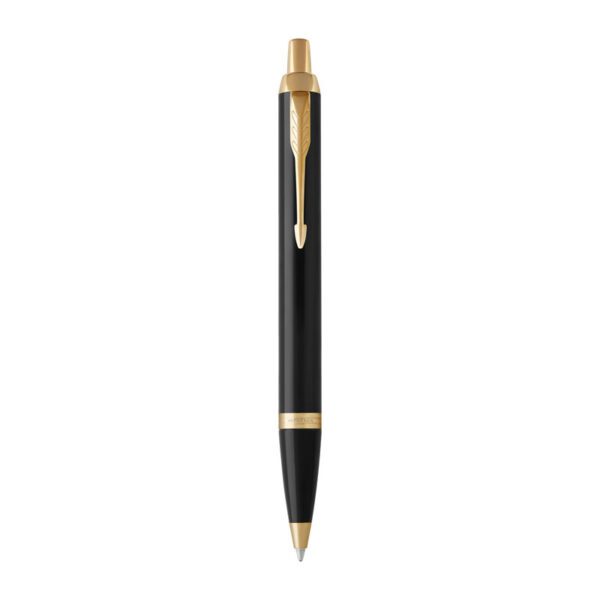 HomeDiscount-IM Black Gd Trm Ball Pen Md Blu