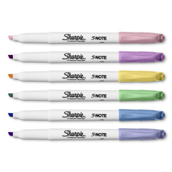 HomeDiscount-S-Note Pastel Pack of 6 Box of 6