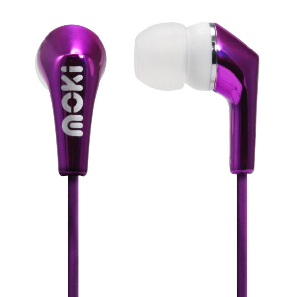 HomeDiscount-Metallics Earphone - Pink