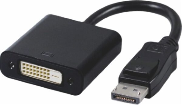 HomeDiscount-DisplayPort DP to DVI Adapter Converter Male to Female Active Connector Cable 1