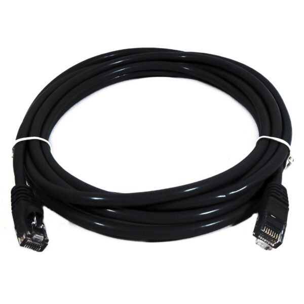 HomeDiscount-Cat6a UTP Ethernet Cable  Snagless Black