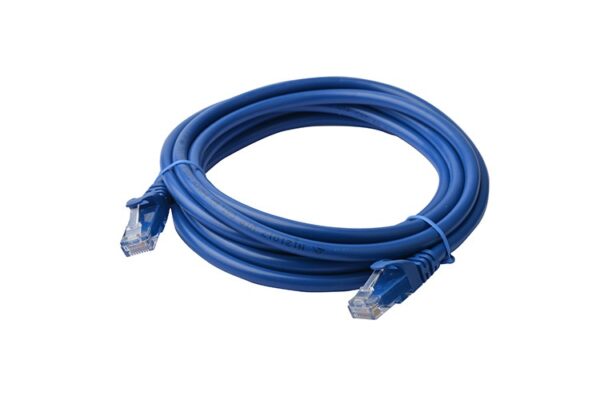 HomeDiscount-Cat6a UTP Ethernet Cable  Snagless Blue