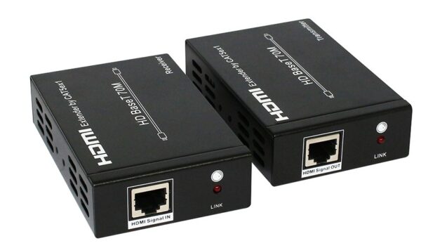 HomeDiscount-HDMI Extender over RJ45 CAT5 CAT6 LAN Ethernet Network Converter Splitter for F