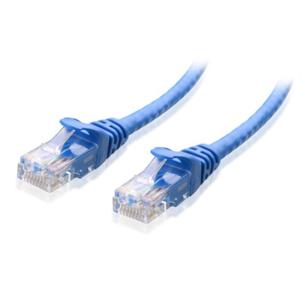 HomeDiscount-CAT5e Cable 0.5m/50cm - Blue Color Premium RJ45 Ethernet Network LAN UTP Patch