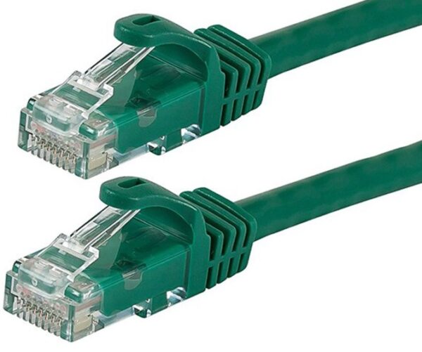 HomeDiscount-CAT6 Cable 25cm/0.25m - Green Color Premium RJ45 Ethernet Network LAN UTP Patch