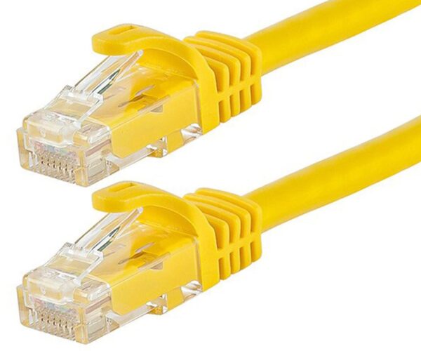 HomeDiscount-CAT6 Cable 0.5m/50cm - Yellow Color Premium RJ45 Ethernet Network LAN UTP Patch