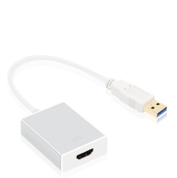 HomeDiscount-USB 3.0 to HDMI Converter Cable Display Graphic Adapter For Windows Laptop PC H