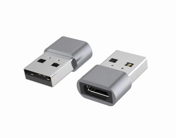 HomeDiscount-Type C Female to USB 2.0 Male OTG Adapter 480Mhz For Laptop  Wall Chargers Phon