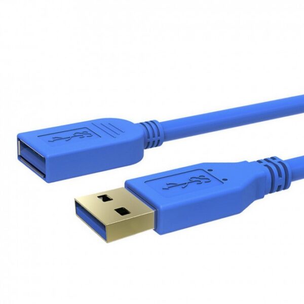 HomeDiscount-CA315 1.5M 5FT USB 3.0 SuperSpeed Extension Cable Insulation Protected Gold Pla