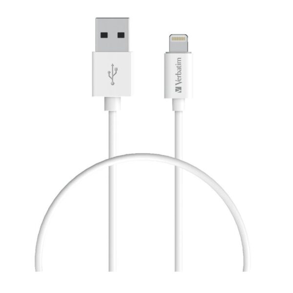 HomeDiscount-Charge & Sync USB-C Cable 1m - White USB C to USB A