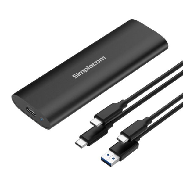 HomeDiscount-SE516 NVMe / SATA Dual Protocol M.2 SSD Tool-Free USB-C Enclosure USB 3.2 Gen 2