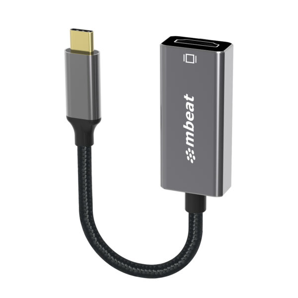 HomeDiscount-Tough Link 1.8m 4K USB-C to Display Port Cable - Converts USB-C to DisplayPort