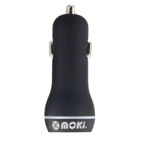 HomeDiscount-Dual USB Car Charger Black