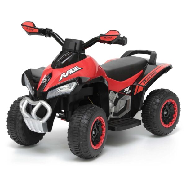 HomeDiscount-Quad Ride-on Electronic 4 Wheel ATV (Red) for Children - Up To 3km/h