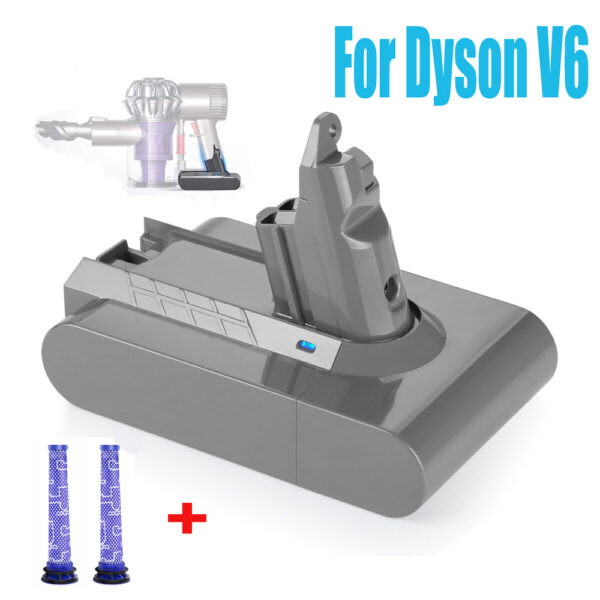 HomeDiscount-9900MAH For Dyson V6 Battery SV03 SV04 SV09 DC58 DC59 DC61 DC62 DC74 v6 Animal