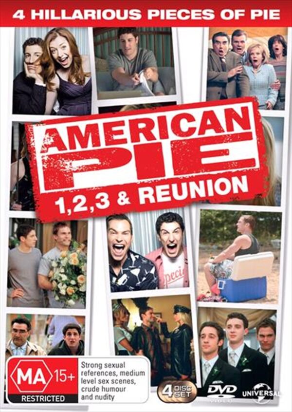 HomeDiscount-American Pie Quadrilogy - American Pie / American Pie 2 / American Pie - The Wed