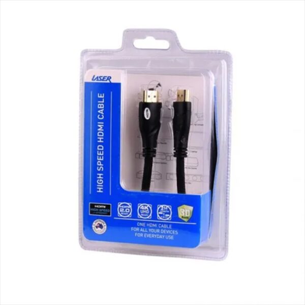 HomeDiscount-2 meter 4K HDMI & 3D TV Cable 2.0M