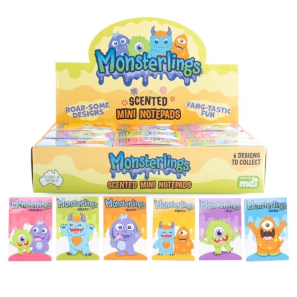 HomeDiscount-Monsterlings Mini Notebook (CHOSEN AT RANDOM)