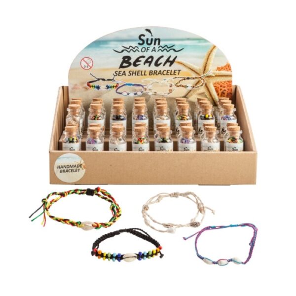 HomeDiscount-Beach Bracelet in a Bottle (SENT AT RANDOM)