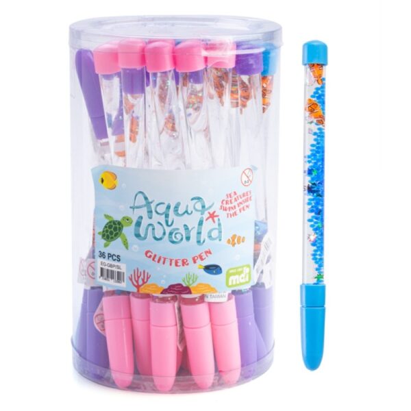 HomeDiscount-Sea Animals Glitter Pen (SENT AT RANDOM)