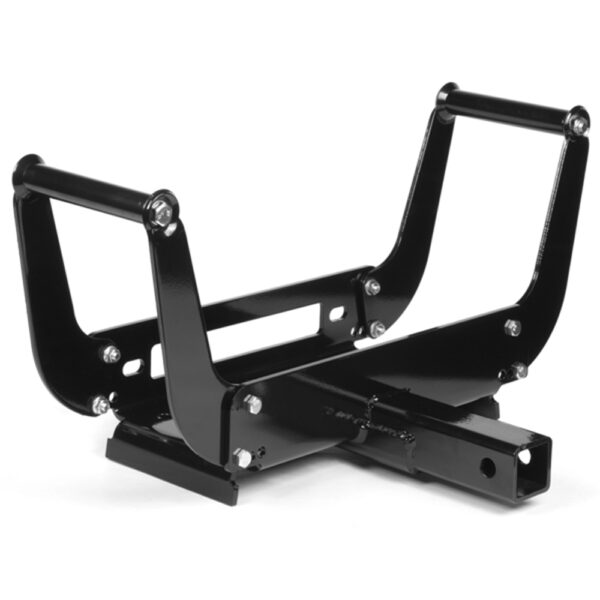 HomeDiscount-Winch Cradle Mounting Plate Bracket Foldable Steel Bar Truck Trailer 4WD Univer