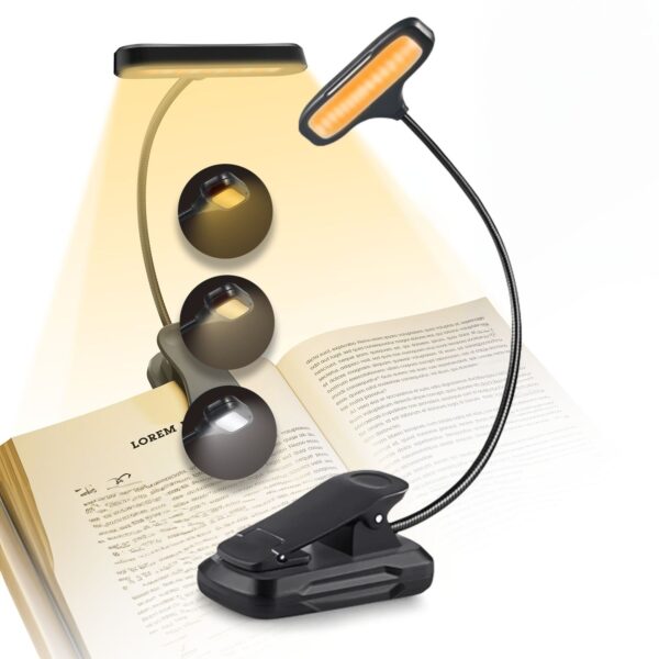 HomeDiscount-LED Clip Book Light 15 LED