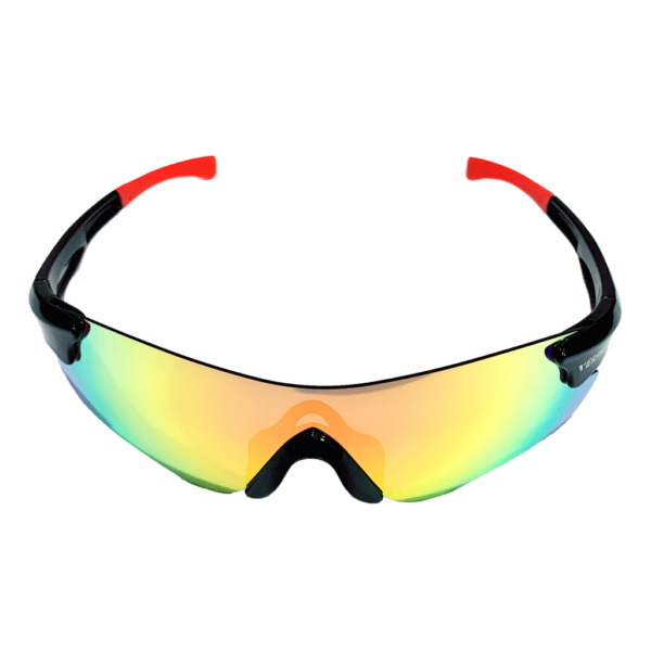 HomeDiscount-Sport Sunglasses Type 2 (Black frame with red end tip)