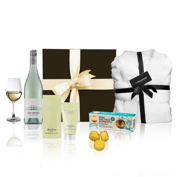 HomeDiscount-Luxury White Wine Hamper